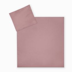 Julius Zöllner Bettwäsche Jersey uni red earth 80/80+35/40 cm
