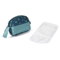 Bayer Chic 2000 Wickeltasche Sternchen türkis