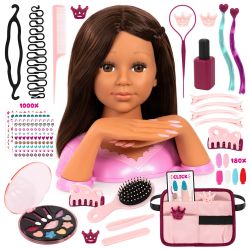 Bayer Design Charlene Super Model Magic Nails Frisiertopf Schminkkopf & Zubehör