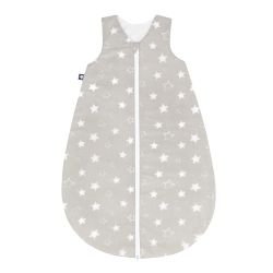 Julius Zöllner Schlafsack Sommerschlafsäckchen Stern taupe 110 cm