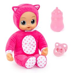 Bayer Design Puppe i Baby Angels 30cm pink herzchen mit Zubehör