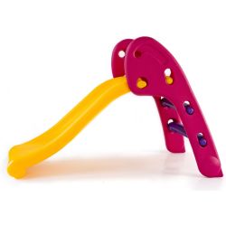BabyGO Slide Rutsche Babyrutsche Pink-Gelb