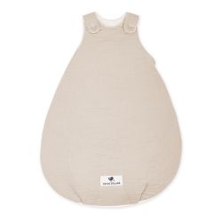 Julius Zöllner Babyschlafsack Musselin 56/62 sand
