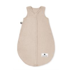 Julius Zöllner Baby Sommerschlafsack Musselin sand 80 cm