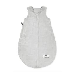 Julius Zöllner Baby Sommerschlafsack Musselin grau 60 cm