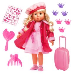 Bayer Design Charlene Funktionspuppe rosa 46 cm