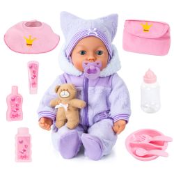 Bayer Design Piccolina Magic Eyes lila 46 cm