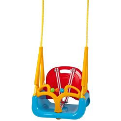 BabyGo Doremi Babyschaukel Kinderschaukel red