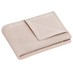Julius Zöllner Kuscheldecke Musselin sand 70/100