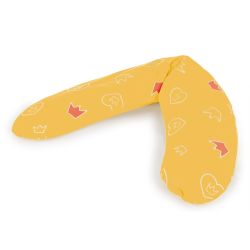 Theraline Dodo Pillow Stillkissen 170 cm inkl. Bezug 76 Krönchen Orange