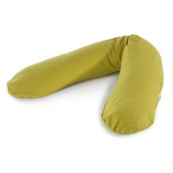 Theraline Stillkissen 190cm inkl. Bezug Jersey schilfgrün Dinkelfüllung