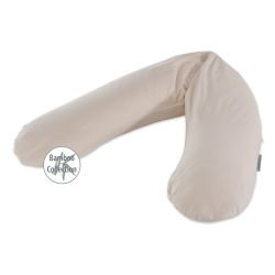 Theraline Stillkissen 190cm inkl. Bezug Kieselgrau  Dinkelfüllung
