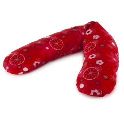 Bezug für das Original Theraline Stillkissen Retroblume rot 