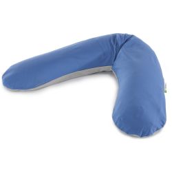 Bezug für das Original Theraline Stillkissen grau/mittelblau 