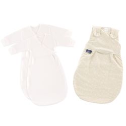 Träumeland Babyschlafsack LIEBMICH 3tlg. Set Garden Größe 62/68