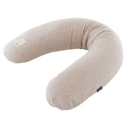 Träumeland BEZUG Stillkissen elastisch beige meliert 180 cm