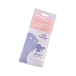 Träumeland Spannbetttuch Tencel malve-rose 40 x 90 cm