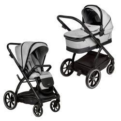 Muuvo Trick 2in1 Kombi Kinderwagen SET Steel Grey
