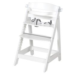 Roba Treppenhochstuhl Sit Up Fun Weiß Essbrett abnehmbar
