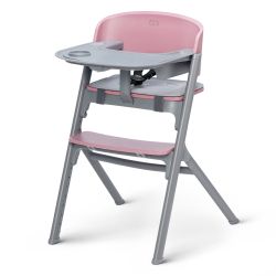 Kinderkraft Kinderhochstuhl Treppenhochstuhl höhenverstellbar LIVY aster pink