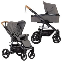 Naturkind Lux Evo - Tulum - 2in1 Kinderwagen-Set inkl. Babywanne & Sportsitz 