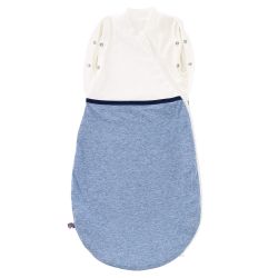 Träumeland Puck-Schlafsack Air blau meliert 0 - 3 Monate