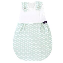 Träumeland Außenschlafsack LIEBMICH Wolke mint, Größe 56/62