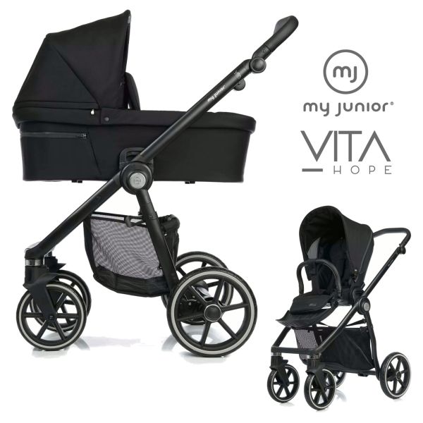 My Junior VITA HOPE 2in1 Kinderwagen-Set - Orca Black - XXL-Zubehrpaket |  baby-direkt Online-Shop