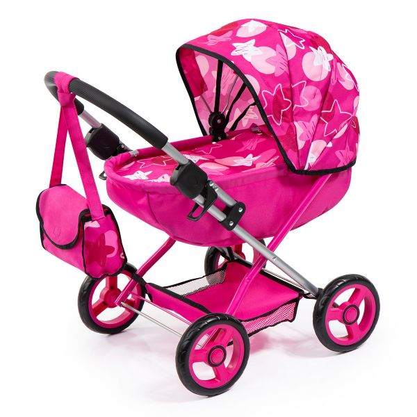 Bayer Design Puppenwagen Cosy Set mit Zubehr pink Sterne | baby-direkt  Online-Shop