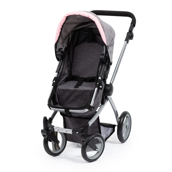 Bayer Design Puppen Spielzeug Mega Set, Puppenwagen, Reisebett, Zubehr  rosa | baby-direkt Online-Shop