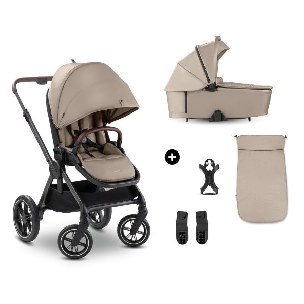 Hauck Kinderwagen Set Comfort N Care Air Set Mocha | baby-direkt Online-Shop