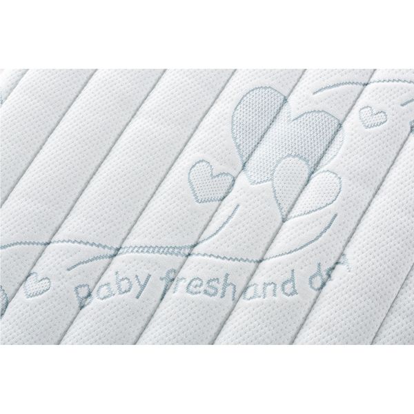 Materassino Per Passeggino Dr. Lübbe Premium - Traspirante E Comfortevole | Rivestimento In Tencel Lavabile | Misure 75x32 Cm | Ideale Per Neonati - Foto 8