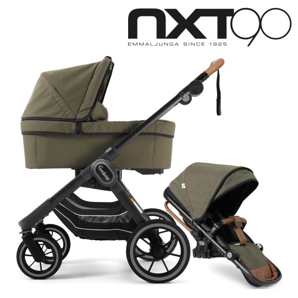 Emmaljunga NXT90 ERGO Outdoor - Duo Outdoor Olive | baby-direkt Online-Shop